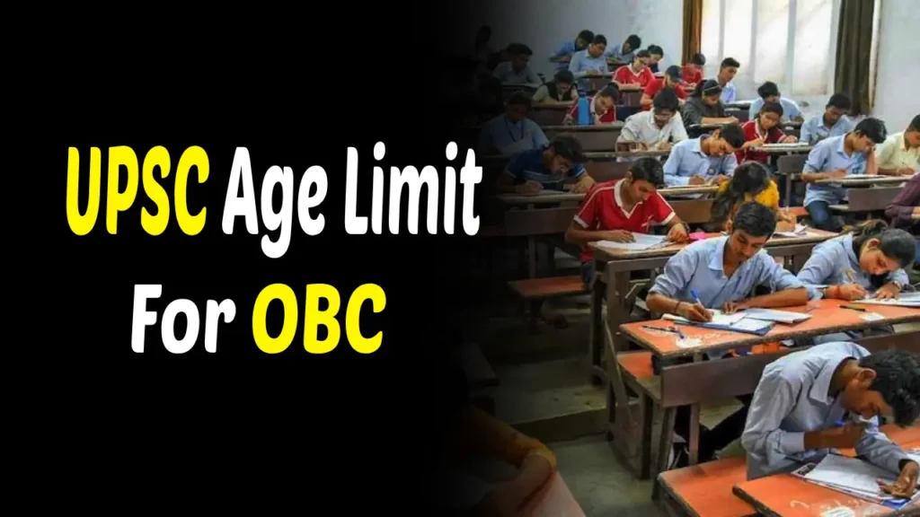 Upsc Age Limit Obc Female