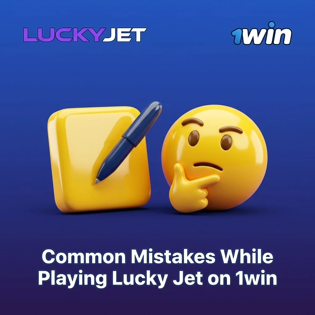 Common mistakes in Lucky Jet on 1win including cashing out late, ignoring stats, and chasing multipliers